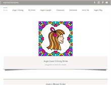 Tablet Screenshot of angiegrace.com